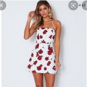 White fox Boutique mini dress